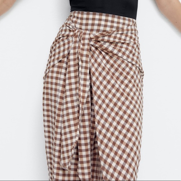Zara Wrap Skirt - Picture 10 of 16